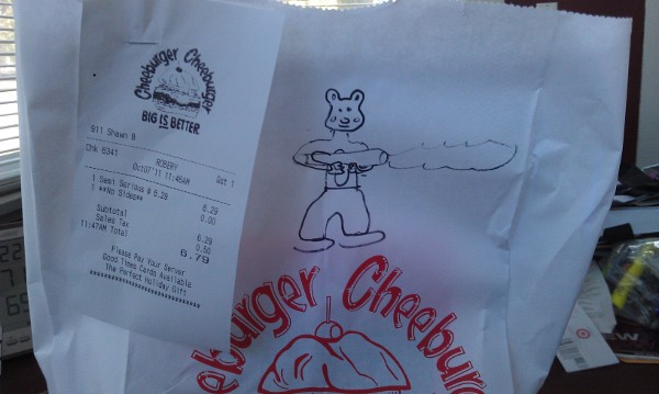 Cheeburger Cheeburger Bag